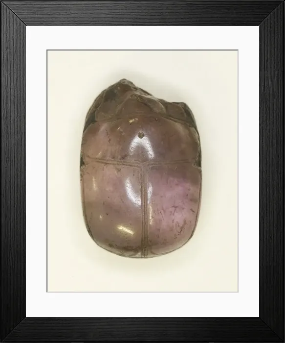 Framed Print : Scarab: Uninscribed, Egypt, Middle Kingdom, Dynasty 12 (about 1985-1773 BCE) Framed Print : Scarab: Uninscribed, Egypt, Middle Kingdom, Dynasty 12 (about 1985-1773 BCE)