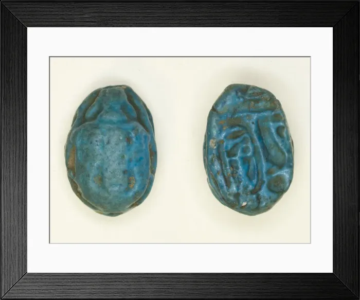 Framed Print : Scarab: Usermaatra Setepenra (Ramesses II), Egypt, New Kingdom, Dynasty 19 Framed Print : Scarab: Usermaatra Setepenra (Ramesses II), Egypt, New Kingdom, Dynasty 19
