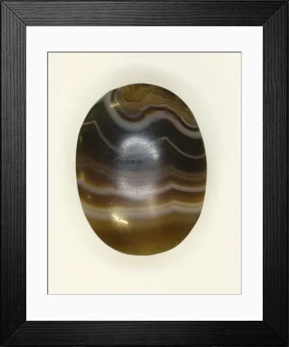 Framed Print : Oval Plaque, Egypt, Ptolemaic Period-Roman Period (332 BCE-395 CE). Creator: Unknown Framed Print : Oval Plaque, Egypt, Ptolemaic Period-Roman Period (332 BCE-395 CE). Creator: Unknown