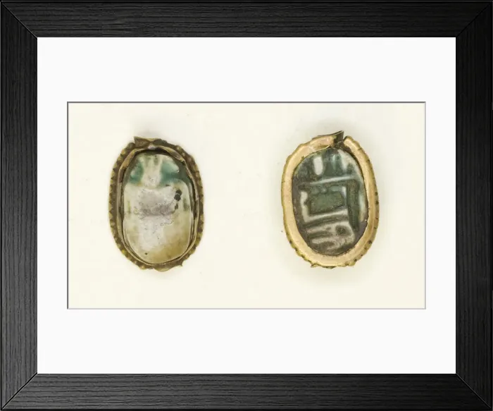 Framed Print : Scarab: Amun-Ra and Hieroglyphs, Egypt, New Kingdom, Dynasties 18-20 (about 1550-1069 BCE Framed Print : Scarab: Amun-Ra and Hieroglyphs, Egypt, New Kingdom, Dynasties 18-20 (about 1550-1069 BCE