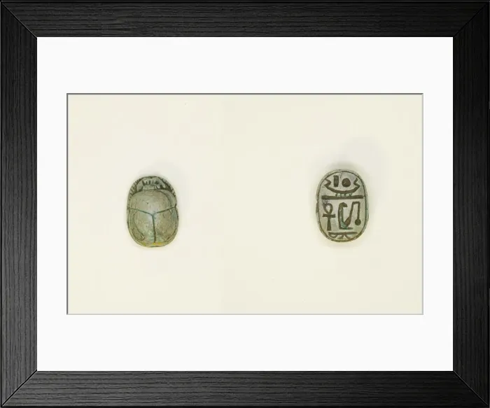 Framed Print : Scarab: Wish Formula, Egypt, New Kingdom, Dynasties 18-20 (about 1550-1069 BCE) Framed Print : Scarab: Wish Formula, Egypt, New Kingdom, Dynasties 18-20 (about 1550-1069 BCE)