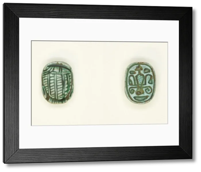 Framed Print : Scaraboid: Duck with Head lying on its Side, Egypt, New Kingdom Framed Print : Scaraboid: Duck with Head lying on its Side, Egypt, New Kingdom
