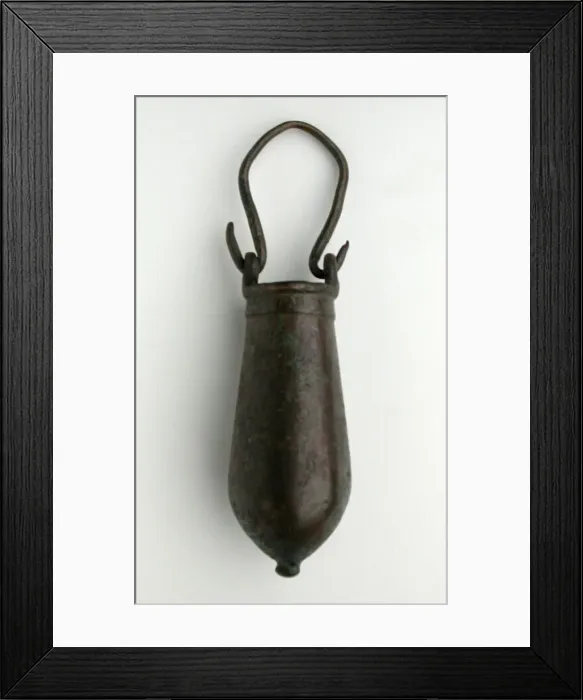 Framed Print : Situla, Egypt, Late Period-Ptolemaic Period (664-30 BCE). Creator: Unknown Framed Print : Situla, Egypt, Late Period-Ptolemaic Period (664-30 BCE). Creator: Unknown