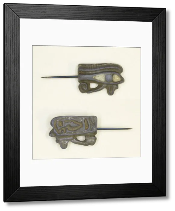 Framed Print : Eye of Horus (Wedjat) Amulet, Egypt, New Kingdom, Dynasty 18, reign of Amenhotep III Framed Print : Eye of Horus (Wedjat) Amulet, Egypt, New Kingdom, Dynasty 18, reign of Amenhotep III