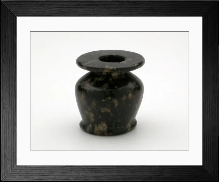 Framed Print : Kohl Jar, Egypt, New Kingdom, Dynasty 18 (about 1550-1069 BCE). Creator: Unknown Framed Print : Kohl Jar, Egypt, New Kingdom, Dynasty 18 (about 1550-1069 BCE). Creator: Unknown