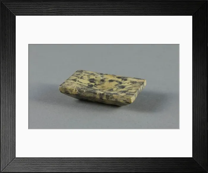 Framed Print : Palette, Egypt, Middle Kingdom, Dynasty 12-13 (?) (about 1985-1650 BCE). Creator: Unknown Framed Print : Palette, Egypt, Middle Kingdom, Dynasty 12-13 (?) (about 1985-1650 BCE). Creator: Unknown