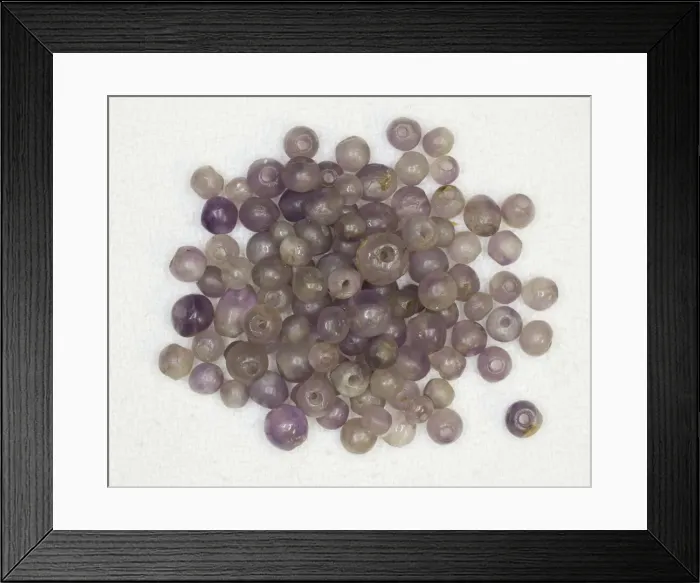 Framed Print : 102 Beads, Egypt, Middle Kingdom, Dynasty 12 (about 1985-1773 BCE). Creator: Unknown Framed Print : 102 Beads, Egypt, Middle Kingdom, Dynasty 12 (about 1985-1773 BCE). Creator: Unknown