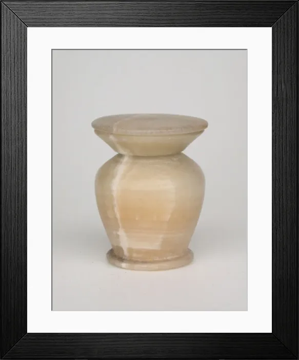 Framed Print : Kohl Jar, Egypt, Middle Kingdom, Dynasty 11-12 (about 2055-1773 BCE). Creator: Unknown Framed Print : Kohl Jar, Egypt, Middle Kingdom, Dynasty 11-12 (about 2055-1773 BCE). Creator: Unknown