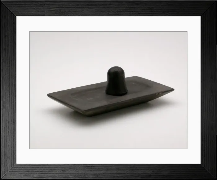 Framed Print : Mortar and Pestle, Egypt, Middle Kingdom, Dynasty 12 (about 1985-1773 BCE)