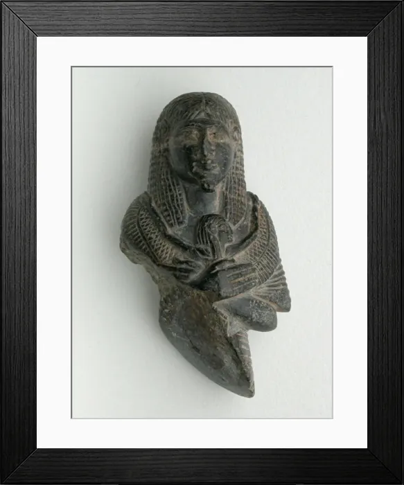 Framed Print : Shabti, Egypt, New Kingdom, Dynasties 18-19 (about 1550-1186 BCE). Creator: Unknown Framed Print : Shabti, Egypt, New Kingdom, Dynasties 18-19 (about 1550-1186 BCE). Creator: Unknown