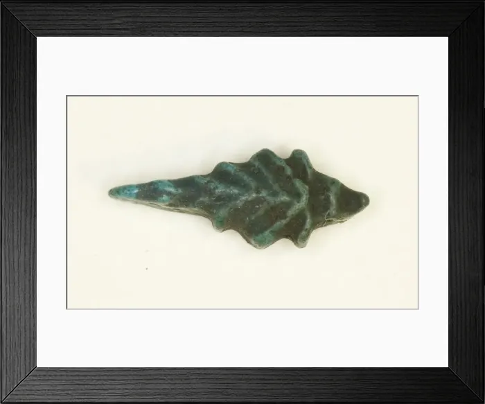 Framed Print : Amulet of a Crocodile, Egypt, New Kingdom-Third Intermediate Period ( Framed Print : Amulet of a Crocodile, Egypt, New Kingdom-Third Intermediate Period (