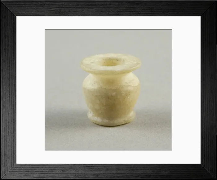 Framed Print : Kohl Jar, Egypt, New Kingdom, Dynasty 18 (about 1550-1295 BCE). Creator: Unknown Framed Print : Kohl Jar, Egypt, New Kingdom, Dynasty 18 (about 1550-1295 BCE). Creator: Unknown