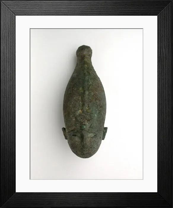 Framed Print : Head of the God Osiris, Egypt, Third Intermediate Period (about 1069-664 BCE) Framed Print : Head of the God Osiris, Egypt, Third Intermediate Period (about 1069-664 BCE)