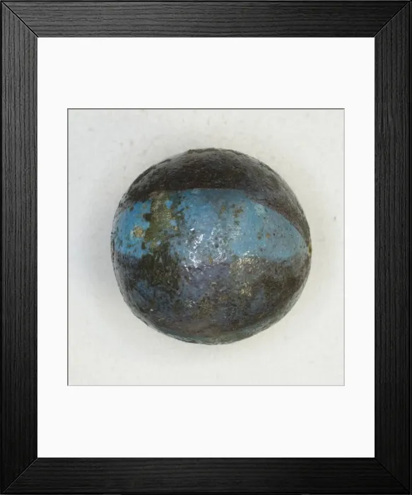 Framed Print : Ball Bead, Egypt, Middle Kingdom-New Kingdom (about 2055-1069 BCE). Creator: Unknown Framed Print : Ball Bead, Egypt, Middle Kingdom-New Kingdom (about 2055-1069 BCE). Creator: Unknown