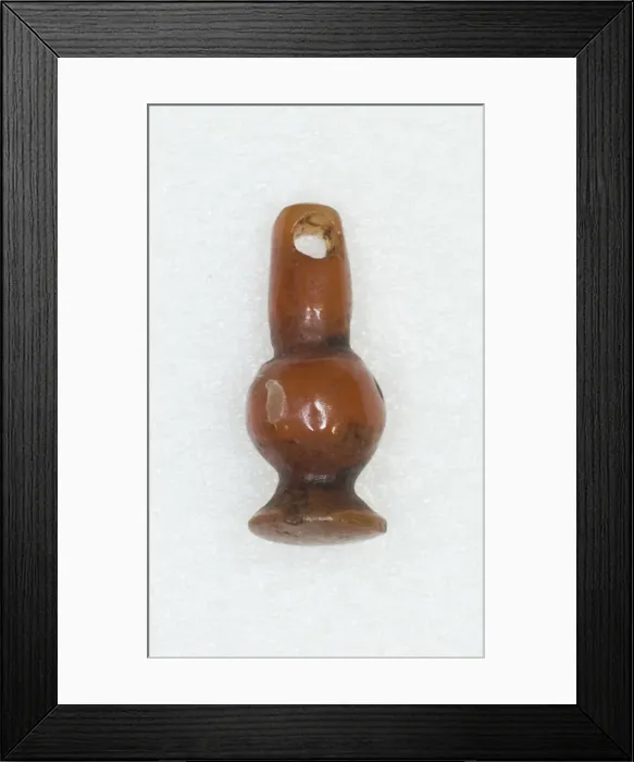 Framed Print : Pendant in the Shape of a Poppy, Egypt, New Kingdom (about 1550-1069 BCE) Framed Print : Pendant in the Shape of a Poppy, Egypt, New Kingdom (about 1550-1069 BCE)