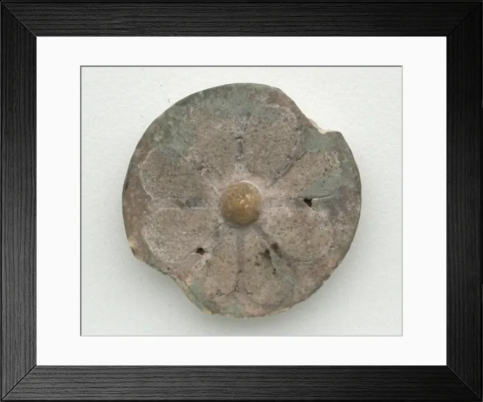 Framed Print : Rosette, Egypt, New Kingdom, Dynasty 20 (about 1186-1069 BCE). Creator: Unknown Framed Print : Rosette, Egypt, New Kingdom, Dynasty 20 (about 1186-1069 BCE). Creator: Unknown