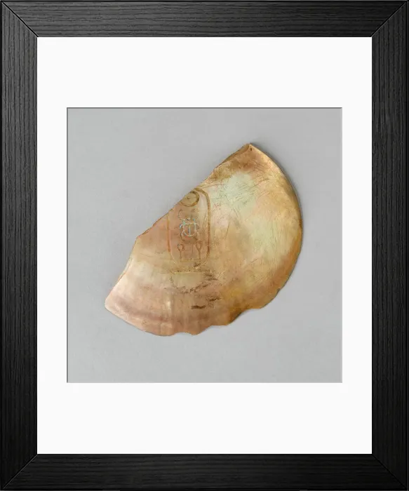 Framed Print : Pendant with the Cartouche of Kheperkare (Sesostris I), Egypt, Middle Kingdom, Dynasty 12 Framed Print : Pendant with the Cartouche of Kheperkare (Sesostris I), Egypt, Middle Kingdom, Dynasty 12