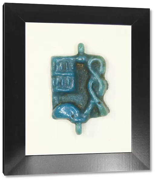 Plaque Amulet with the Name of the God Ptah, Egypt, Third Intermediate Period