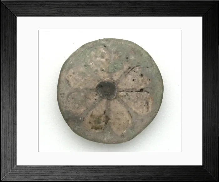 Framed Print : Rosette, Egypt, New Kingdom, Dynasty 20 (about 1186-1069 BCE). Creator: Unknown Framed Print : Rosette, Egypt, New Kingdom, Dynasty 20 (about 1186-1069 BCE). Creator: Unknown