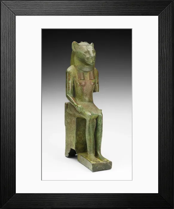 Framed Print : Statuette of the God Horus, Son of Wedjat, Egypt, Ptolemaic Period (305-30 BCE) Framed Print : Statuette of the God Horus, Son of Wedjat, Egypt, Ptolemaic Period (305-30 BCE)