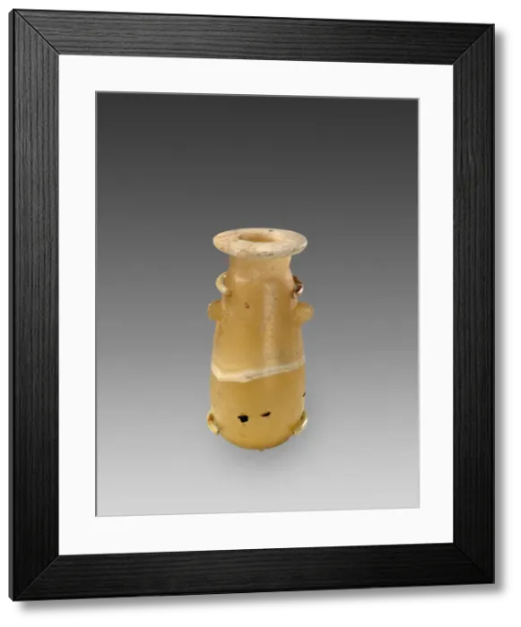 Framed Print : Alabastron (Container for Scented Oil), Egypt, 7th century BCE  /  1st century CE