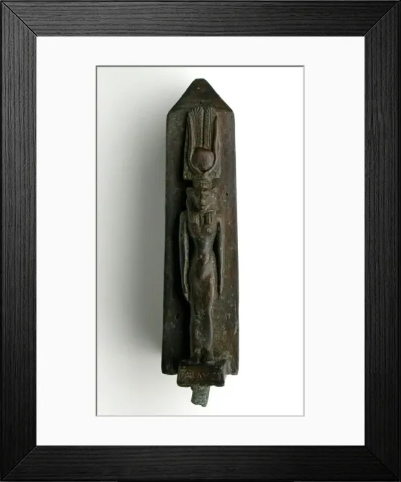 Framed Print : Statuette of the Goddess Wadjet, Egypt, Late Period, Dynasty 26 (664-525 BCE) Framed Print : Statuette of the Goddess Wadjet, Egypt, Late Period, Dynasty 26 (664-525 BCE)
