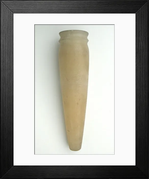 Framed Print : Vessel, Egypt, Old Kingdom, Dynasty 5-6 (about 2494-2181 BCE). Creator: Unknown Framed Print : Vessel, Egypt, Old Kingdom, Dynasty 5-6 (about 2494-2181 BCE). Creator: Unknown