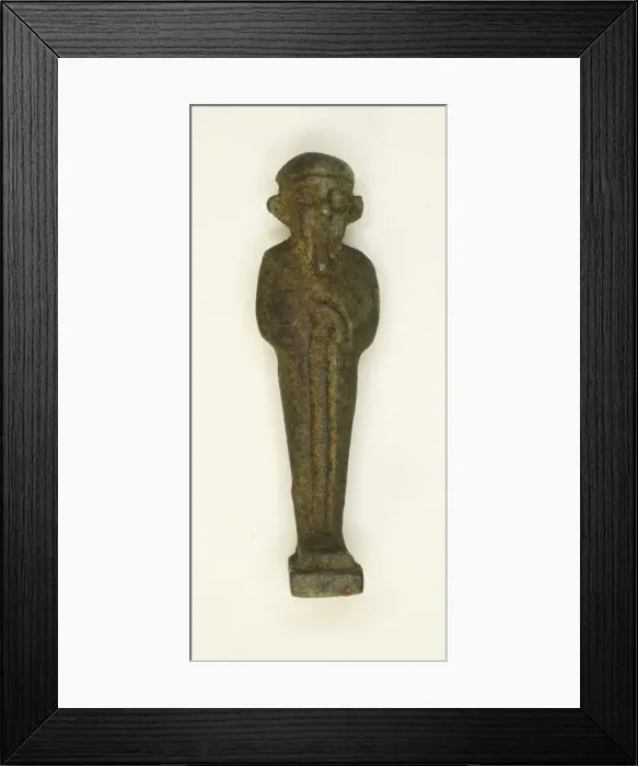 Framed Print : Amulet of the God Ptah, Egypt, Late Period, Dynasty 26-31 (664-332 BCE). Creator: Unknown Framed Print : Amulet of the God Ptah, Egypt, Late Period, Dynasty 26-31 (664-332 BCE). Creator: Unknown