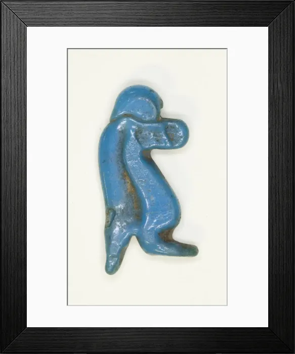 Framed Print : Amulet of the Goddess Tawaret (Thoeris), Egypt, New Kingdom Framed Print : Amulet of the Goddess Tawaret (Thoeris), Egypt, New Kingdom