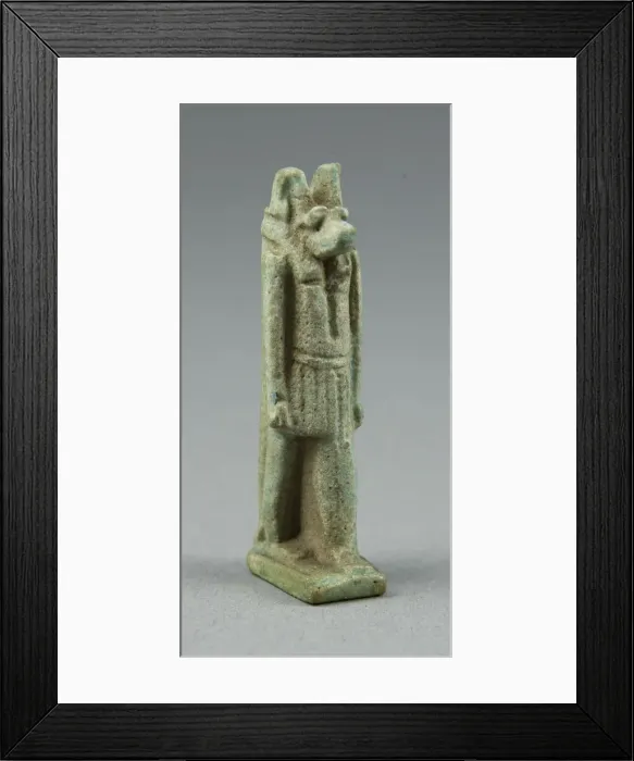 Framed Print : Amulet of the God Anubis, Egypt, Late Period, Dynasties 26-31 (664-332 BCE) Framed Print : Amulet of the God Anubis, Egypt, Late Period, Dynasties 26-31 (664-332 BCE)