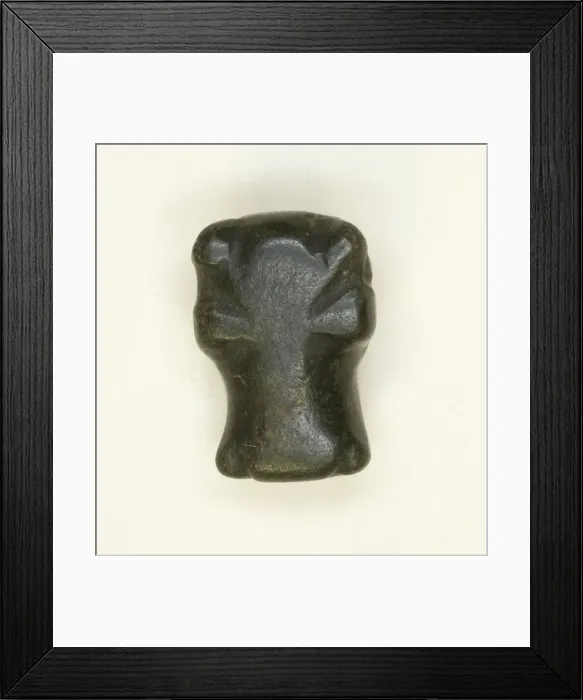 Framed Print : Amulet of a Hippopotamus Head, Egypt, Middle Kingdom, Dynasty 12 (about 1985-1773 BCE) Framed Print : Amulet of a Hippopotamus Head, Egypt, Middle Kingdom, Dynasty 12 (about 1985-1773 BCE)
