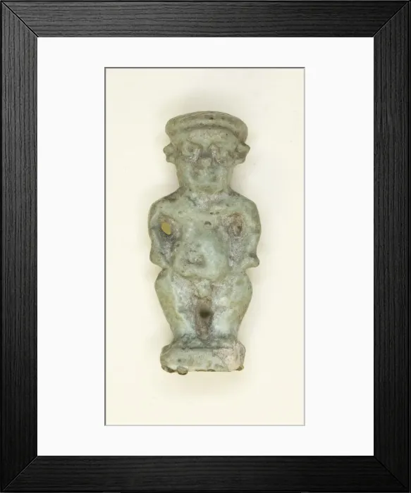 Framed Print : Amulet of Pataikos, Egypt, Late Period, Dynasty 26-31 (664-332 BCE). Creator: Unknown Framed Print : Amulet of Pataikos, Egypt, Late Period, Dynasty 26-31 (664-332 BCE). Creator: Unknown