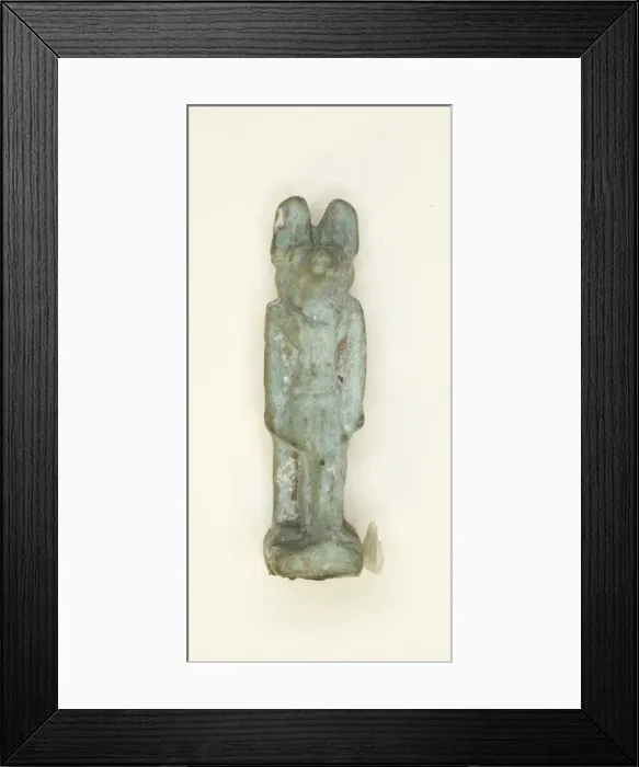 Framed Print : Amulet of the God Anubis, Egypt, Late Period, Dynasties 26-31 (664-332 BCE) Framed Print : Amulet of the God Anubis, Egypt, Late Period, Dynasties 26-31 (664-332 BCE)