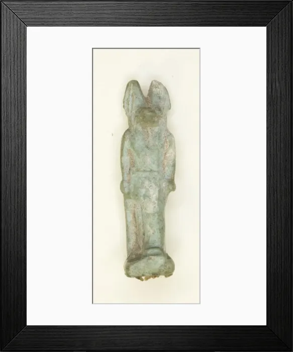 Framed Print : Amulet of the God Anubis, Egypt, Late Period, Dynasties 26-31 (664-332 BCE) Framed Print : Amulet of the God Anubis, Egypt, Late Period, Dynasties 26-31 (664-332 BCE)
