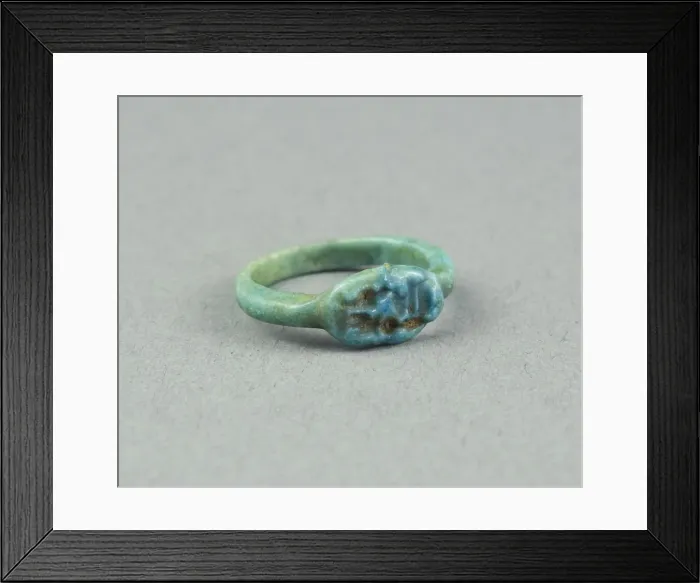 Framed Print : Ring: Ramesses (II), Beloved of Amun, Egypt, New Kingdom, Dynasty 19 Framed Print : Ring: Ramesses (II), Beloved of Amun, Egypt, New Kingdom, Dynasty 19