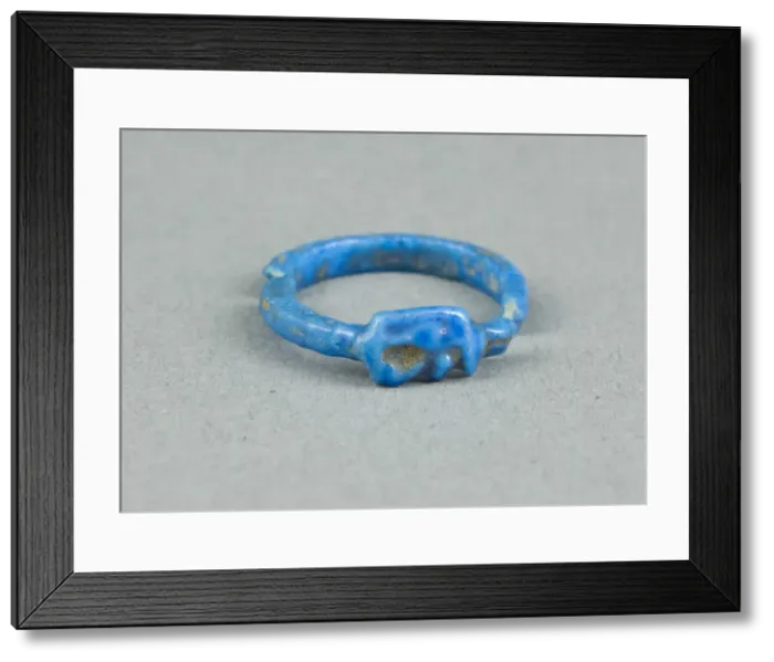 Framed Print : Eye of Horus (Wedjat) Finger Ring, Egypt, New Kingdom, late Dynasty 18 (about 1325 BCE) Framed Print : Eye of Horus (Wedjat) Finger Ring, Egypt, New Kingdom, late Dynasty 18 (about 1325 BCE)
