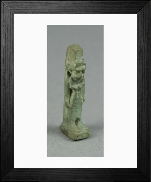 Framed Print : Amulet of the Goddess Isis, Egypt, Ptolemaic Period (?) (332-30 BCE). Creator: Unknown Framed Print : Amulet of the Goddess Isis, Egypt, Ptolemaic Period (?) (332-30 BCE). Creator: Unknown