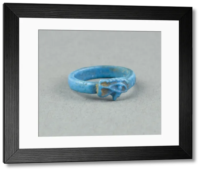 Framed Print : Eye of Horus (Wedjat) Finger Ring, Egypt, New Kingdom, late Dynasty 18 (about 1325 BCE) Framed Print : Eye of Horus (Wedjat) Finger Ring, Egypt, New Kingdom, late Dynasty 18 (about 1325 BCE)