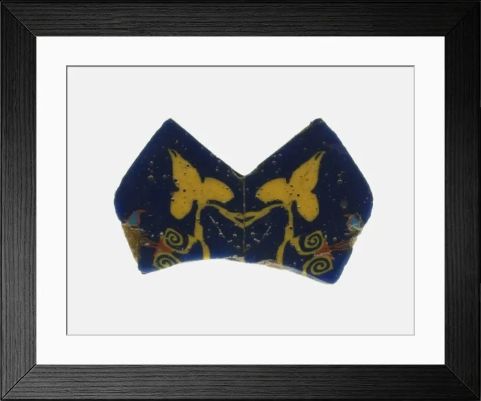 Framed Print : Fragment of a Floral Inlay, Italy, Ptolemaic Period-Roman Period Framed Print : Fragment of a Floral Inlay, Italy, Ptolemaic Period-Roman Period