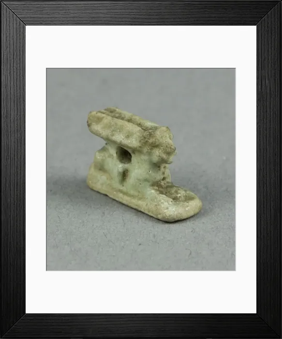Framed Print : Amulet of a Hare, Egypt, Late Period, Dynasties 26-31 (664-332 BCE). Creator: Unknown Framed Print : Amulet of a Hare, Egypt, Late Period, Dynasties 26-31 (664-332 BCE). Creator: Unknown