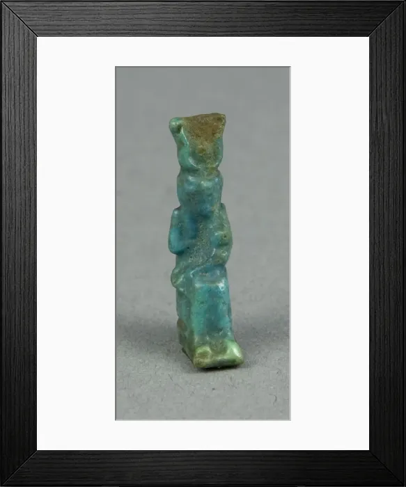 Framed Print : Amulet of the Goddess Isis with Horus as a Child, Egypt Framed Print : Amulet of the Goddess Isis with Horus as a Child, Egypt