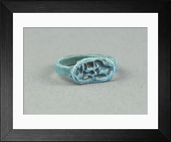 Framed Print : Ring: Seti, Beloved of Ptah, Egypt, New Kingdom, Dynasty 19 Framed Print : Ring: Seti, Beloved of Ptah, Egypt, New Kingdom, Dynasty 19