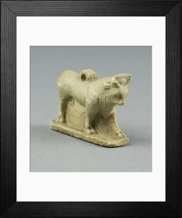 Framed Print : Amulet of the Apis Bull, Egypt, Late Period, Dynasties 26-31 (664-332 BCE) Framed Print : Amulet of the Apis Bull, Egypt, Late Period, Dynasties 26-31 (664-332 BCE)
