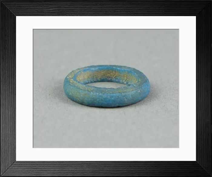 Framed Print : Ring, Egypt, New Kingdom, Dynasties 18-20 (about 1350-1069 BCE). Creator: Unknown Framed Print : Ring, Egypt, New Kingdom, Dynasties 18-20 (about 1350-1069 BCE). Creator: Unknown