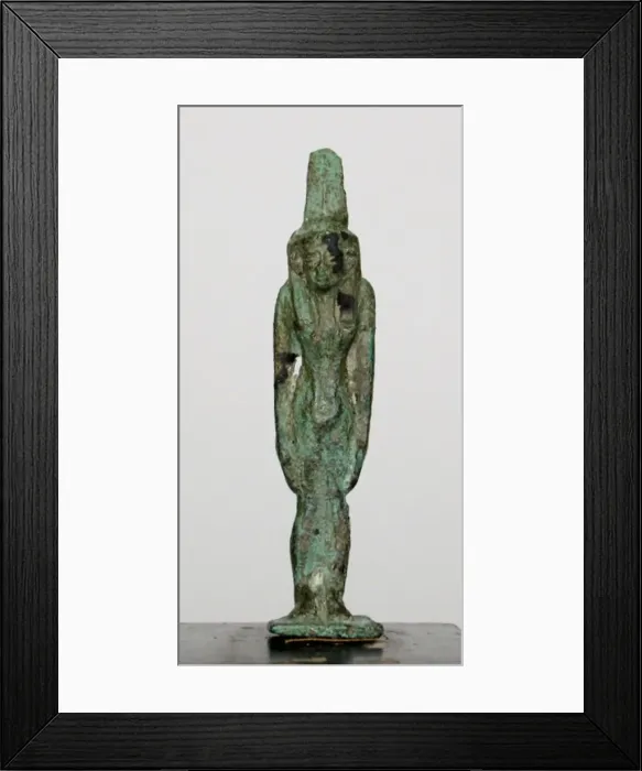 Framed Print : Statuette of the Goddess Nephthys, Egypt, Third Intermediate Period-Late Period Framed Print : Statuette of the Goddess Nephthys, Egypt, Third Intermediate Period-Late Period
