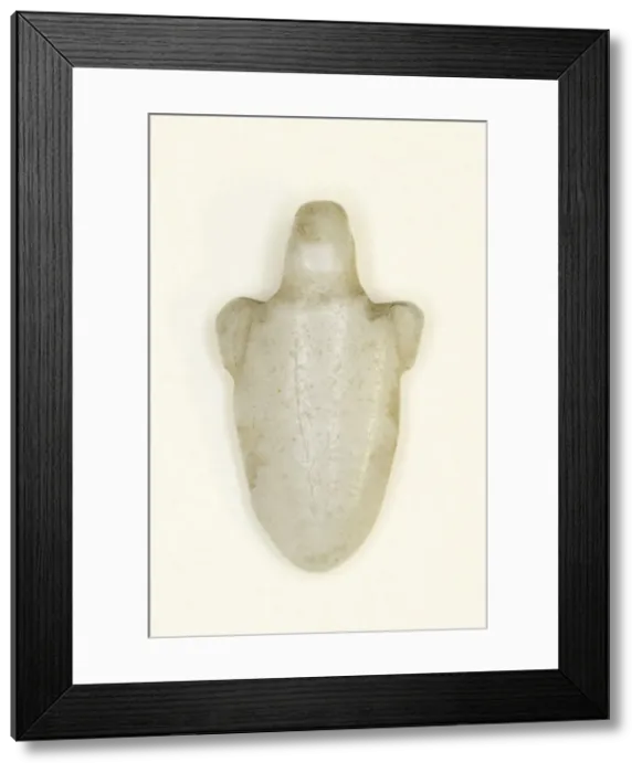 Framed Print : Amulet of a Heart, Egypt, Third Intermediate Period-Late Period Framed Print : Amulet of a Heart, Egypt, Third Intermediate Period-Late Period