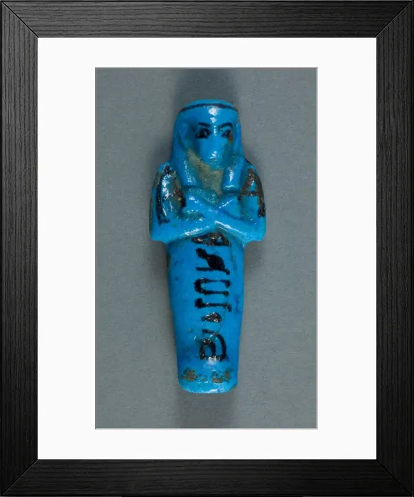Framed Print : Shabti of Tchenetipet, Egypt, Third Intermediate Period, Dynasty 21 (1069 BCE-945 BCE) Framed Print : Shabti of Tchenetipet, Egypt, Third Intermediate Period, Dynasty 21 (1069 BCE-945 BCE)