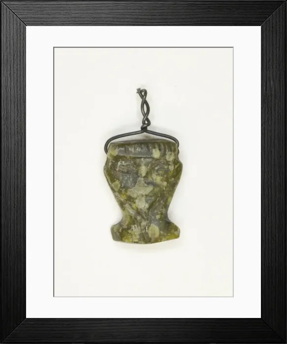 Framed Print : Amulet of the Goddess Hathor (?), Egypt, New Kingdom-Late Period (about 1550-332 BCE) Framed Print : Amulet of the Goddess Hathor (?), Egypt, New Kingdom-Late Period (about 1550-332 BCE)