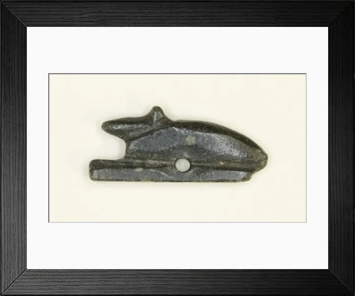 Framed Print : Amulet of an Ichneumon (?), Egypt, Late Period-Ptolemaic Period ( Framed Print : Amulet of an Ichneumon (?), Egypt, Late Period-Ptolemaic Period (