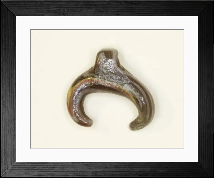 Framed Print : Amulet of the Lunar Crescent, Egypt, New Kingdom-Roman Period Framed Print : Amulet of the Lunar Crescent, Egypt, New Kingdom-Roman Period